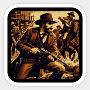 Western Era - Gunfight #27 Sticker